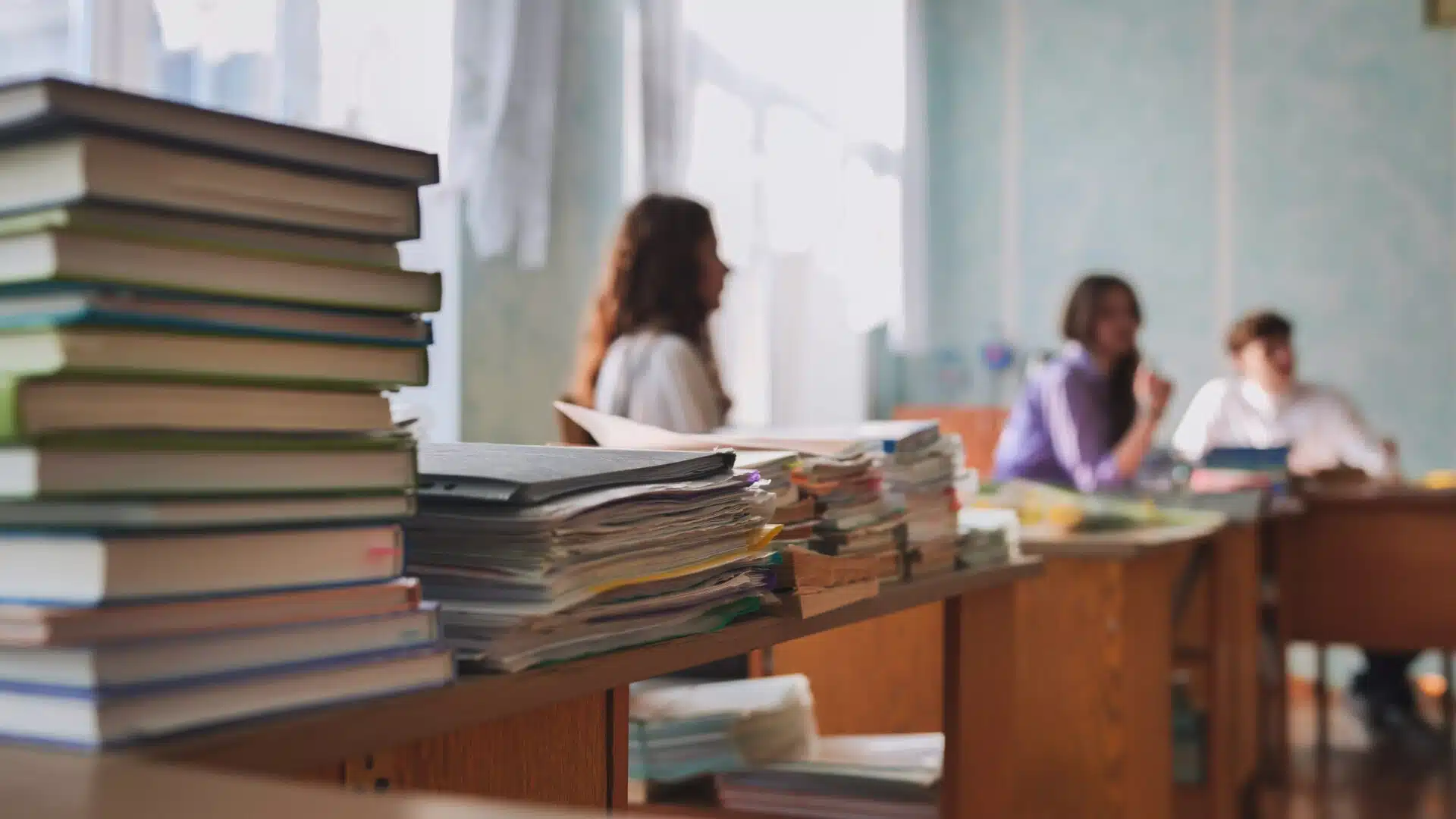 School staff room