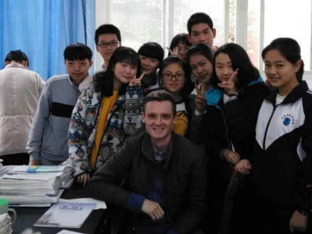 Freddie Woodward did a TEFL internship in China
