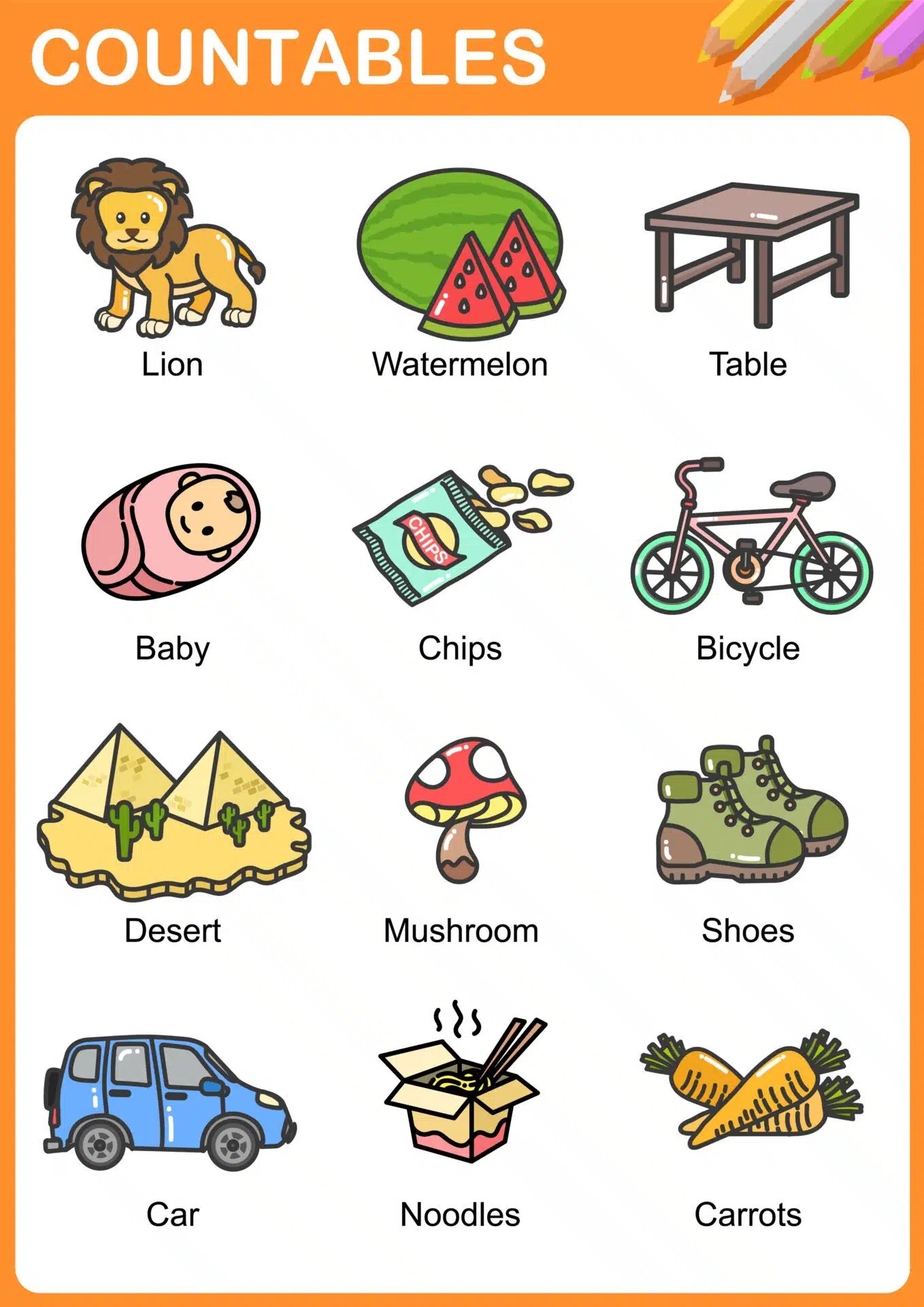 Uncountable And Countable Nouns The TEFL Academy
