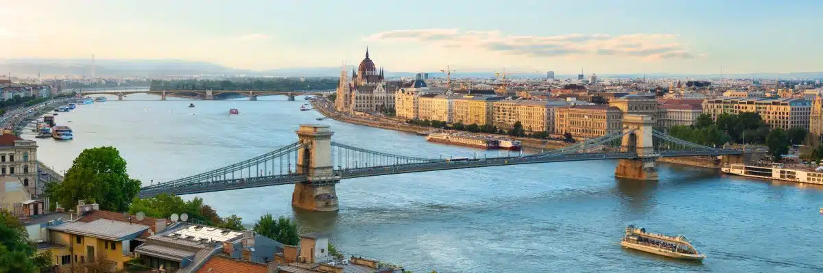 Sumner evening in Budapest
