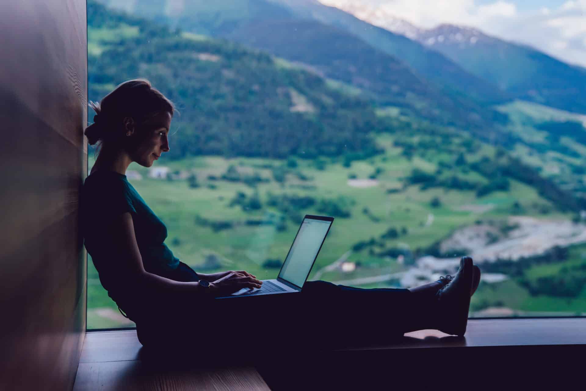 Being a digital nomad means you can work from anywhere