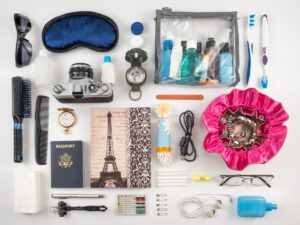 Toiletries and other essentials to be packed when travelling abroad