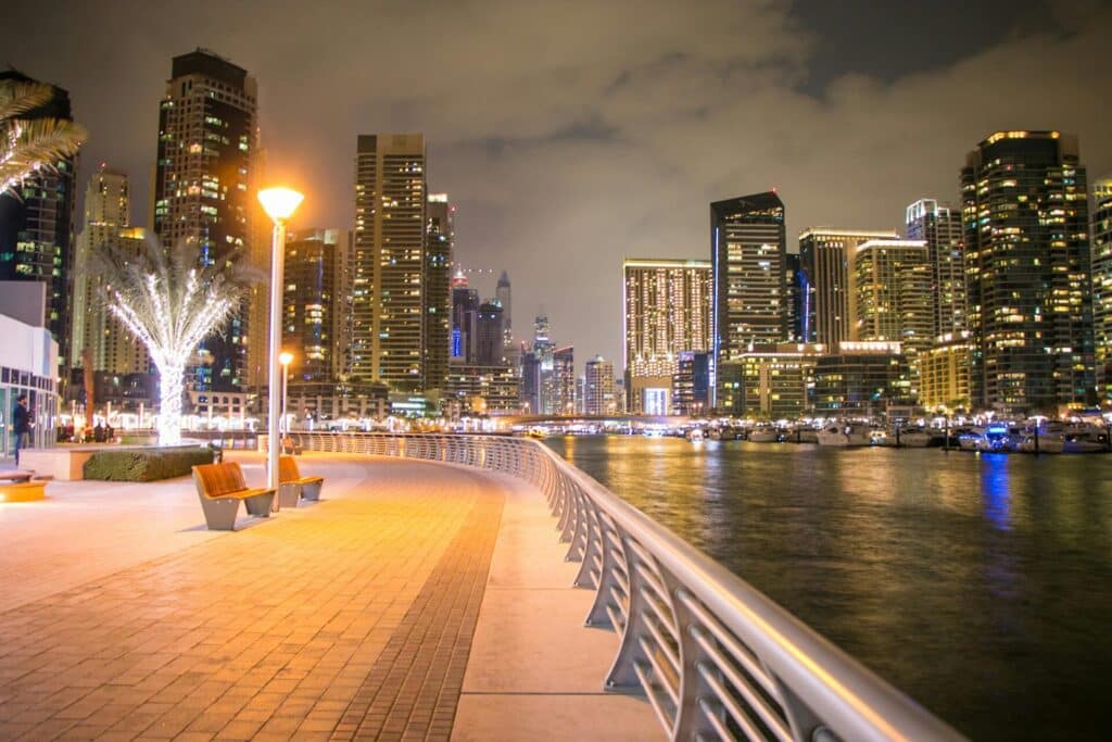 work and live in Dubai