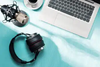 Professional home office setup for an independent online English teacherpreneur in 2026.