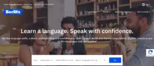 Berlitz Japan landing page