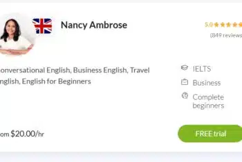 Nancy's profile on Langu