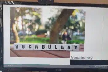 Vocabulary lesson Nancy