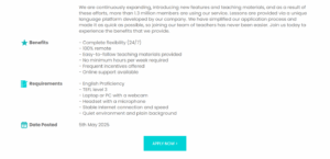 Native Camp online advert