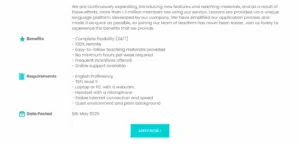 Native Camp online advert