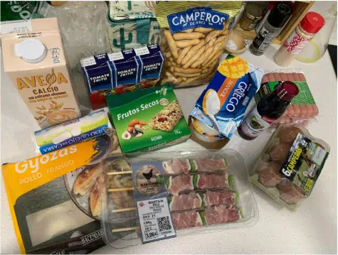 savings in spain groceries