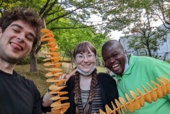 The lifestyle of a JET teacher - hanging out with other JET teachers