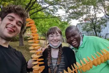 The lifestyle of a JET teacher - hanging out with other JET teachers