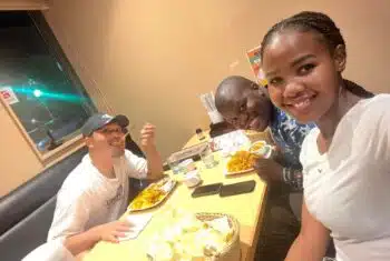 The lifestyle of a JET teacher - enjoying local food