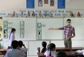 Schalk teaching Thailand 2