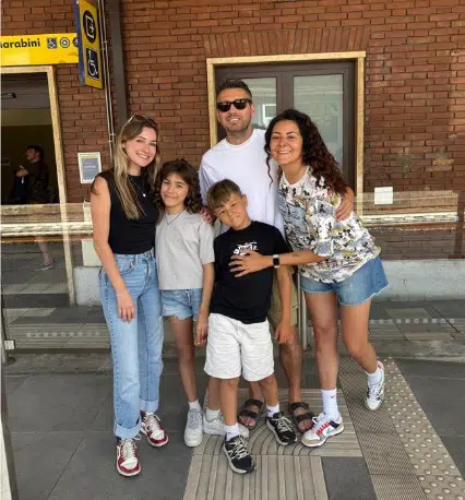 living with host families