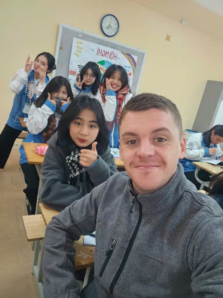 david teaching