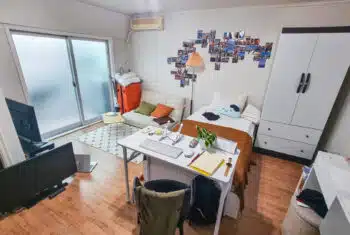 A teacher's apartment in South Korea
