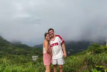 Digital nomads sightseeing in Taiwan in their time off