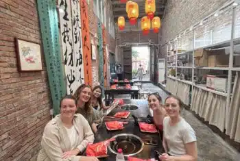 Socialising is important when living abroad