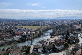 Scenic view of Wolfratshausen town in Bavaria, Germany, home base for teaching Business English