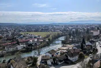 Scenic view of Wolfratshausen town in Bavaria, Germany, home base for teaching Business English