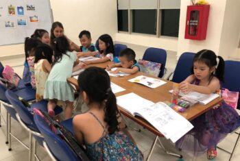 Alumni Taylor Vietnam classroom