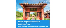 Wanted: Energetic Teacher for Taiwanese Kids