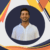 50x50 Orange and Blue Geometric Professional LinkedIn Profile Picture